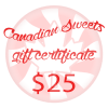 $25.00 Gift Certificate