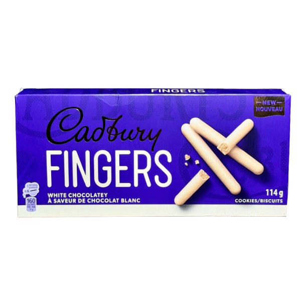 CADBURY - FINGERS WHITE CHOCOLATE 12x114 GR