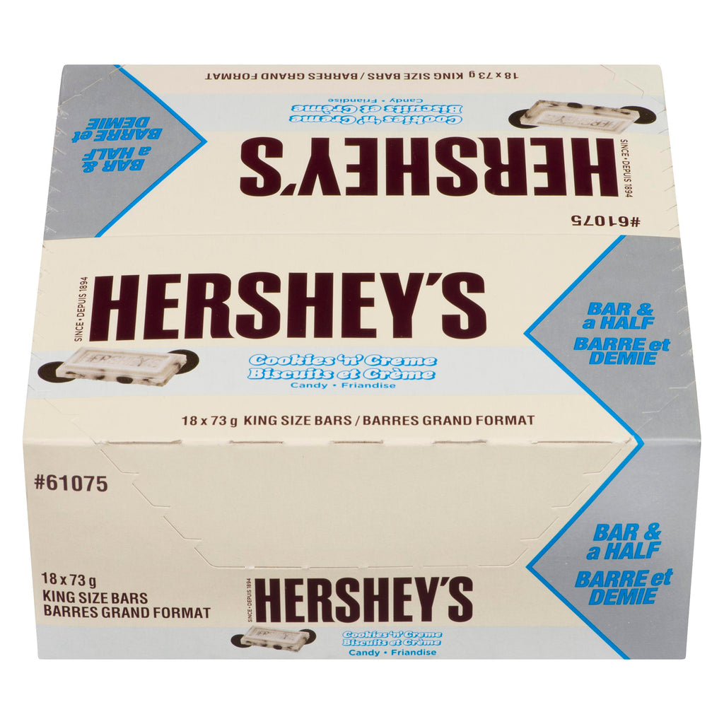 HERSHEY - COOKIES N CREME 18x73GR