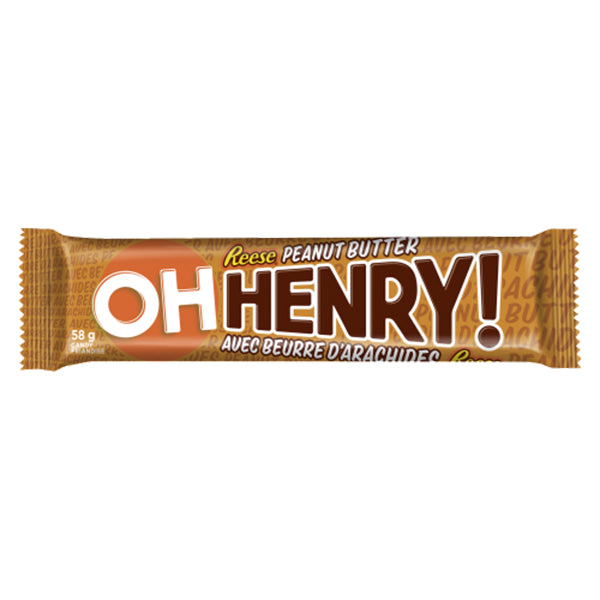 HERSHEY - OH HENRY REESE PEANUT BUTTER 24x58 GR