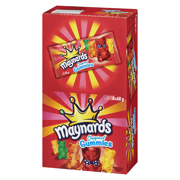MAYNARDS - ORIGINAL GUMMIES 18x60 GR