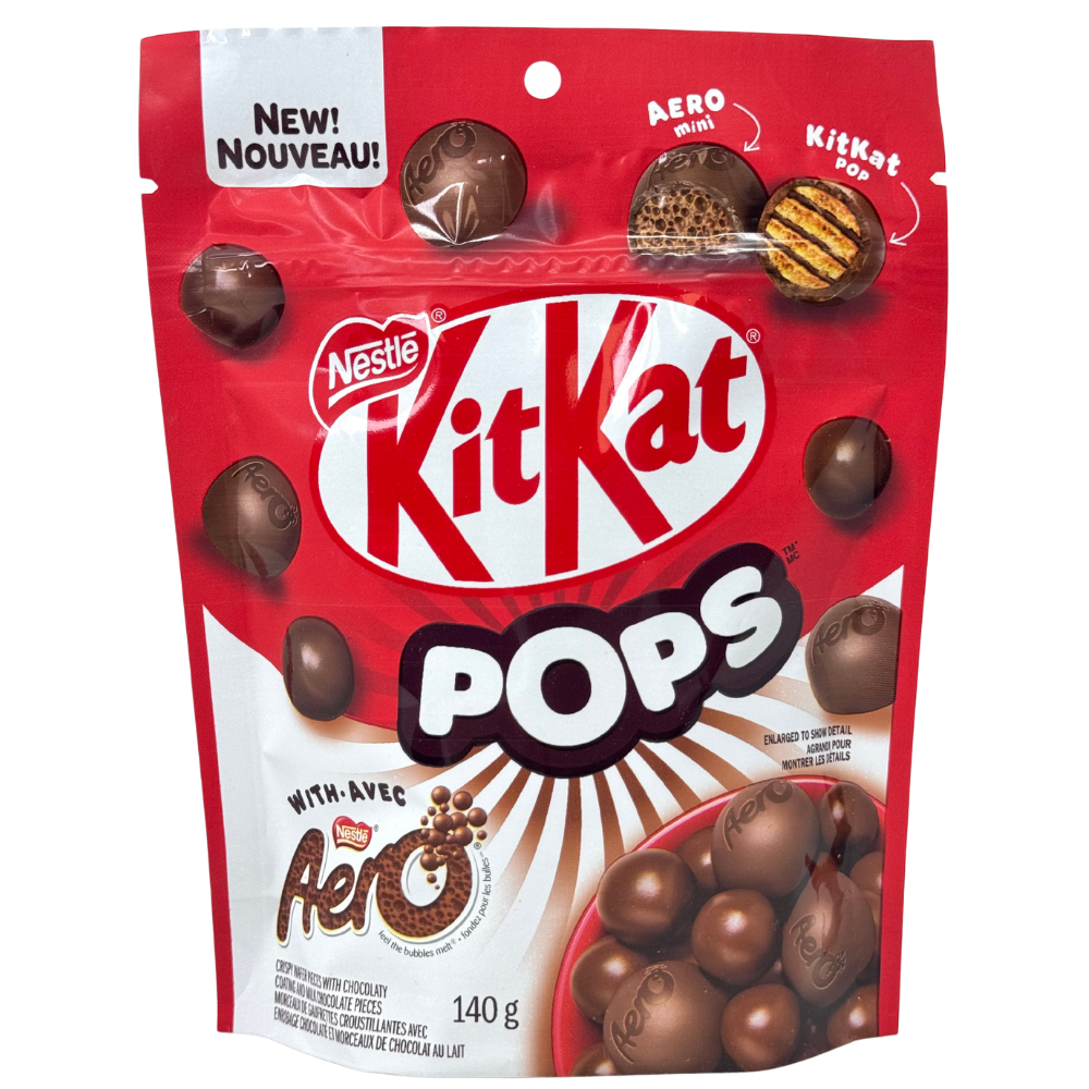 Kit Kat Pops Mixes With Aero Minis 140g - 14 Pack *Sep 23 2025*
