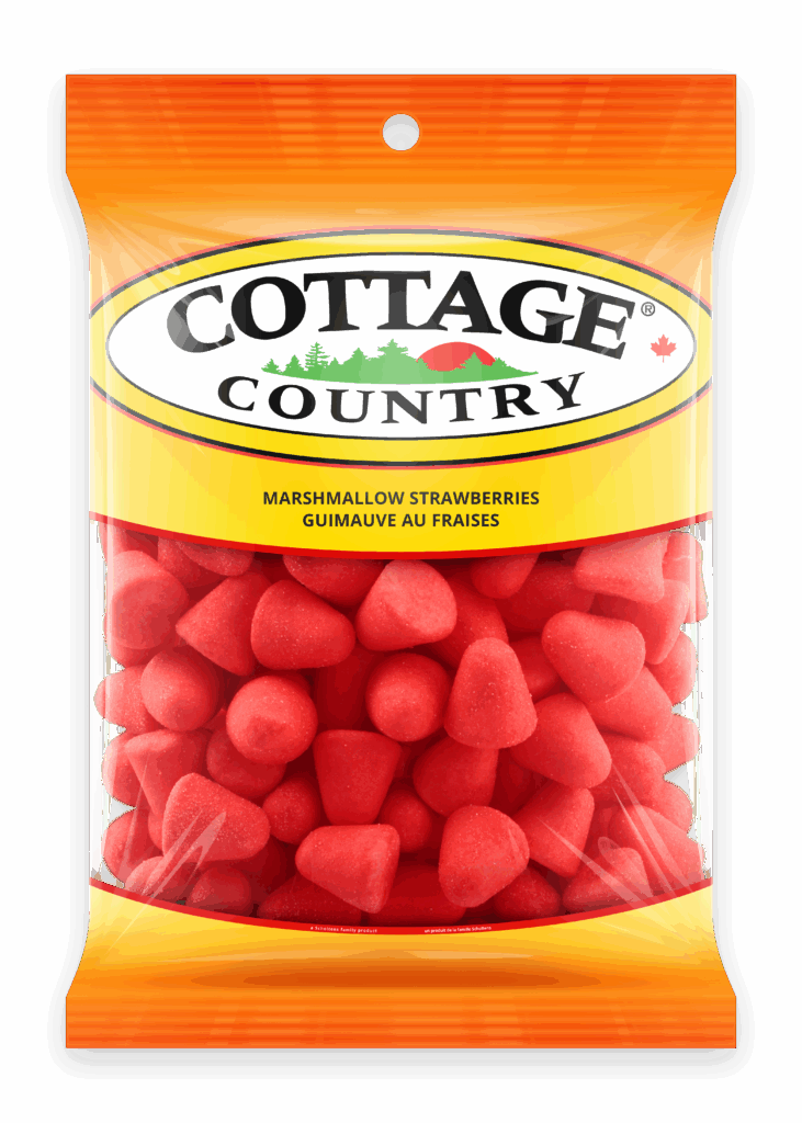 Marshmallow Strawberries 600g