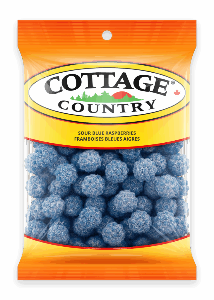 Sour Blue Raspberries 1 KG